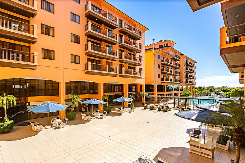 Apartamento em Jurerê melhor resort vista mar JBV242 Seazone
