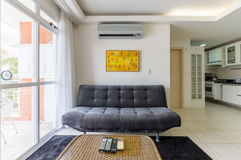 Apartamento en Jurerê espacioso acogedor gran VDI208 Seazone