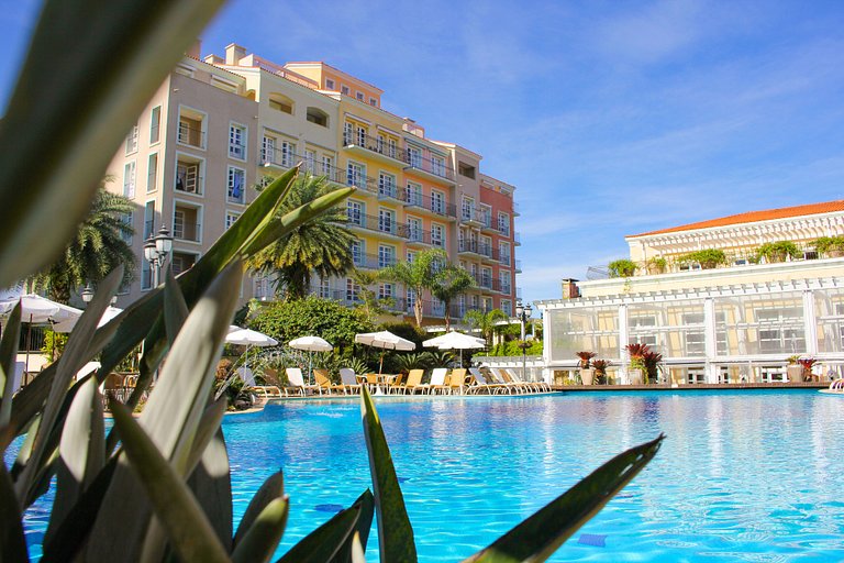 Estudio en Jurerê en resort vista a piscina ILC4213 Seazone