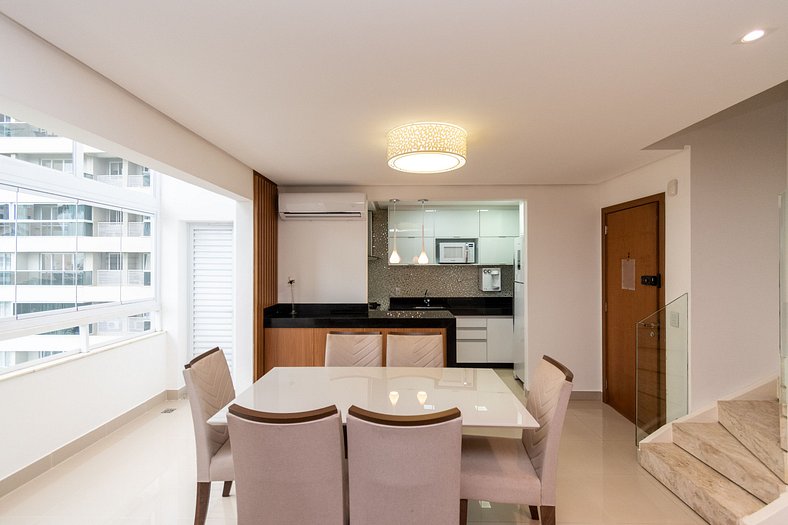THD318- Apartamento Duplex luxuoso/aconchegante 2Q- St Bueno